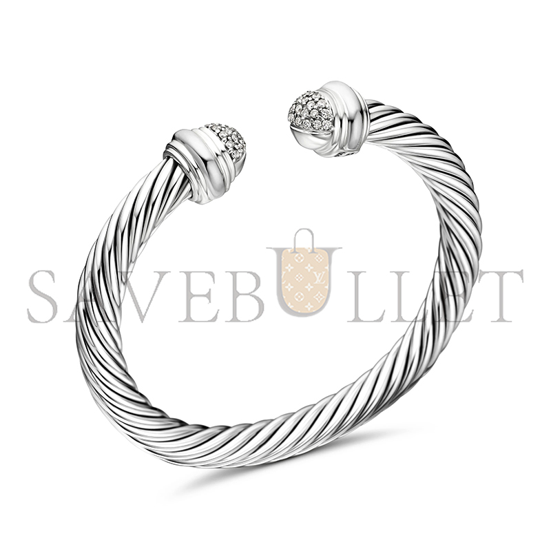 dau1d Yvrm*n classic cable bracelet 7mm b06561 ssadi